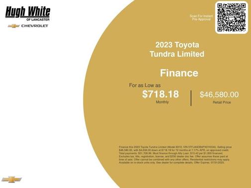 2023 Toyota Tundra Limited