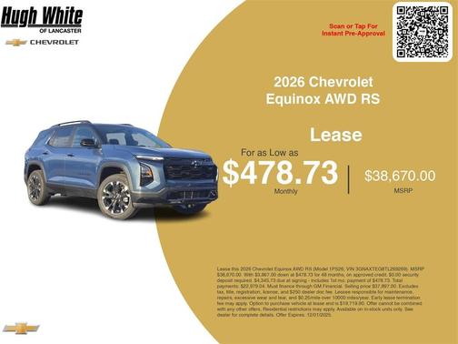 2026 Chevrolet Equinox RS