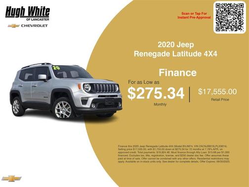 2020 Jeep Renegade Latitude