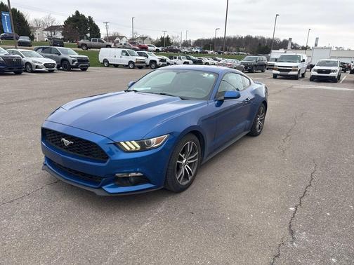 Lightning Blue 2017 Ford Mustang EcoBoost