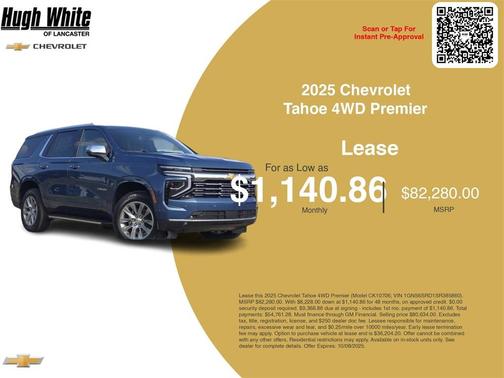 2025 Chevrolet Tahoe Premier