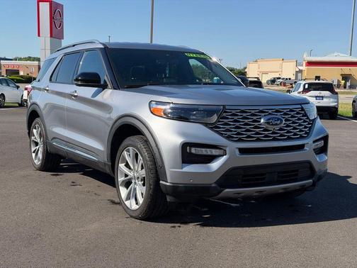Silver Metallic 2021 Ford Explorer Platinum