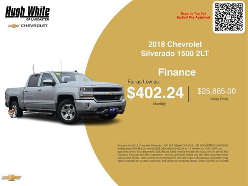 2018 Chevrolet Silverado 1500 LT