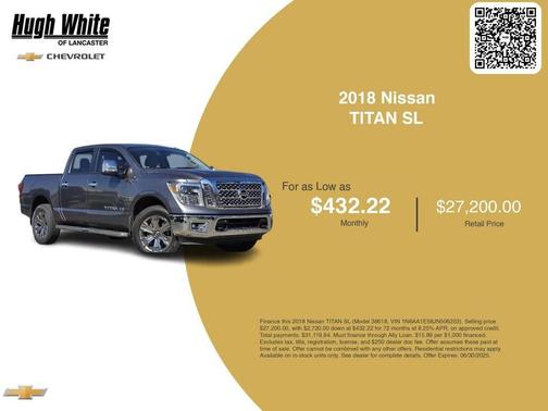 2018 Nissan Titan SL