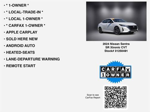 2024 Nissan Sentra SR