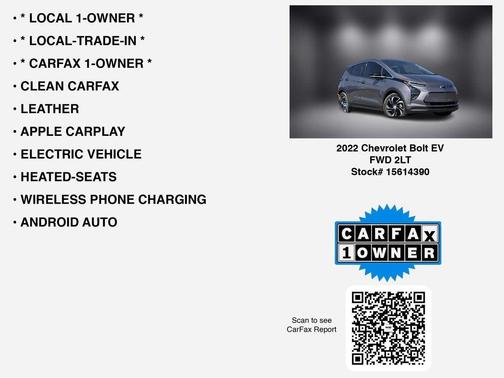 2022 Chevrolet Bolt EV 2LT