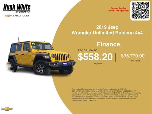 2019 Jeep Wrangler Unlimited Rubicon
