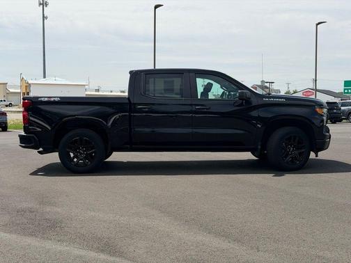Black 2023 Chevrolet Silverado 1500 Custom