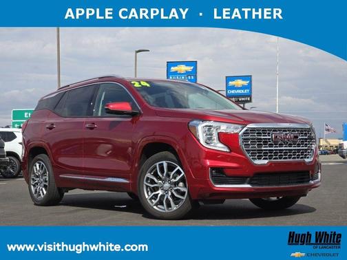 Volcanic Red 2024 GMC Terrain Denali