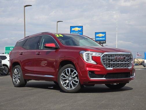 Volcanic Red 2024 GMC Terrain Denali