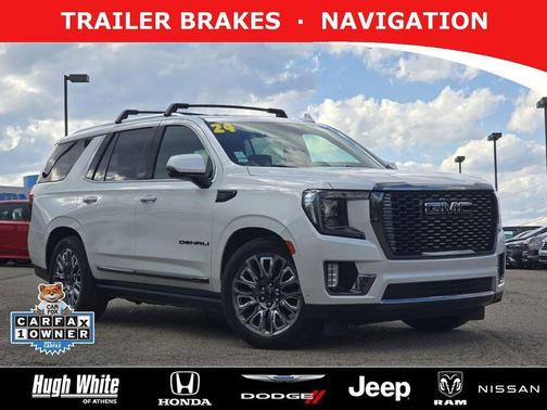White Frost Tri-Coat 2024 GMC Yukon Denali Ultimate