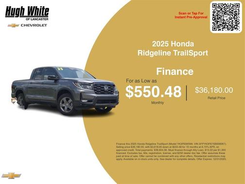 2025 Honda Ridgeline TrailSport