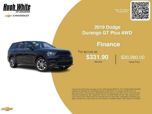 2019 Dodge Durango GT Plus
