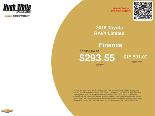 2018 Toyota RAV4 Limited