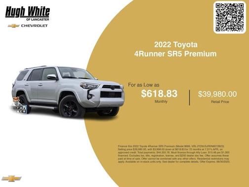 2022 Toyota 4Runner SR5 Premium