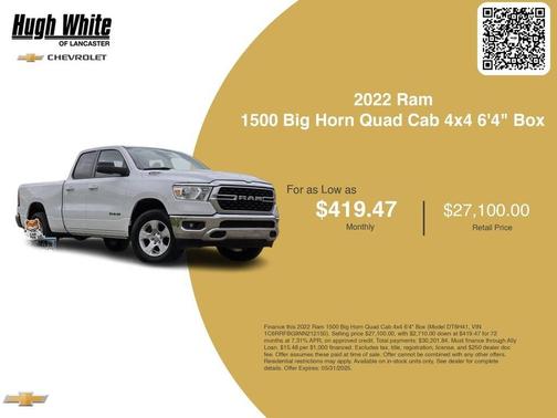 2022 RAM 1500 Big Horn
