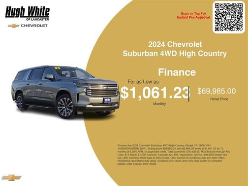 2024 Chevrolet Suburban High Country
