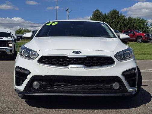 Clear White 2020 Kia Forte LXS