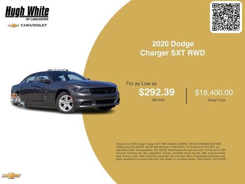 2020 Dodge Charger SXT