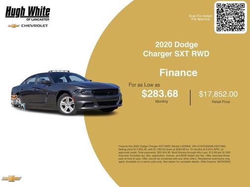 2020 Dodge Charger SXT