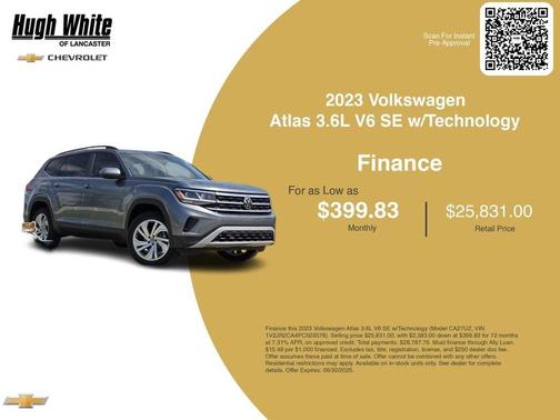 2023 Volkswagen Atlas 3.6L SE w/Technology