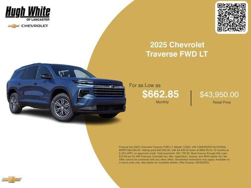 2025 Chevrolet Traverse LT