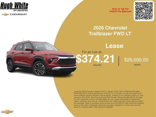 2026 Chevrolet Trailblazer LT