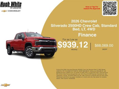2026 Chevrolet Silverado 2500 LT