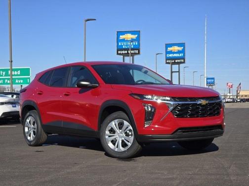Red 2026 Chevrolet Trax LS