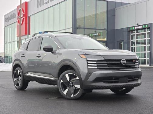 Gun Metallic 2026 Nissan Kicks SR