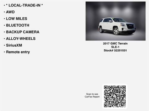 2017 GMC Terrain SLE-1