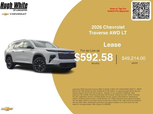 2026 Chevrolet Traverse LT