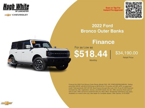 2022 Ford Bronco Outer Banks