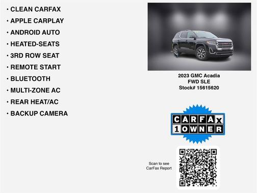 2023 GMC Acadia SLE