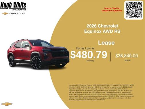 2026 Chevrolet Equinox RS