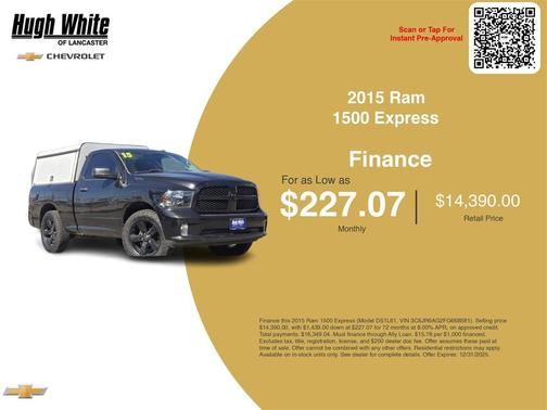 2015 RAM 1500 Tradesman/Express