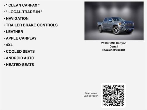 2019 GMC Canyon Denali