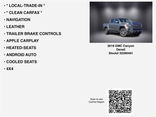 2019 GMC Canyon Denali