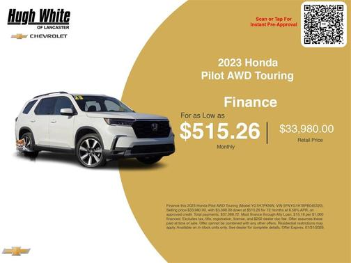 2023 Honda Pilot Touring