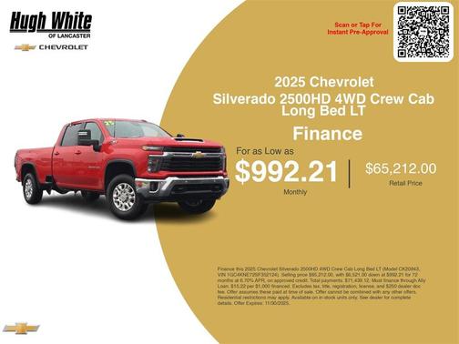 2025 Chevrolet Silverado 2500 LT