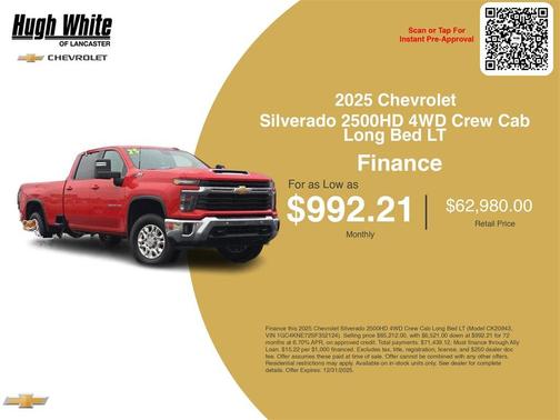 2025 Chevrolet Silverado 2500 LT