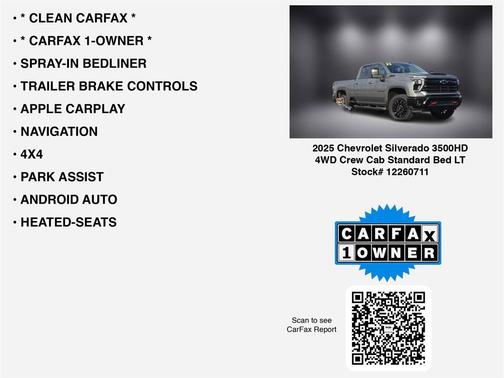 2025 Chevrolet Silverado 3500 LT