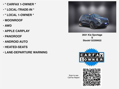 2021 Kia Sportage S