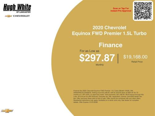 2020 Chevrolet Equinox Premier w/1LZ