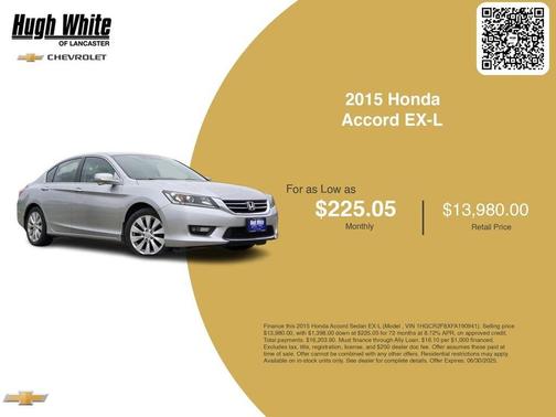 2015 Honda Accord EX-L