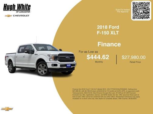 2018 Ford F-150 XLT