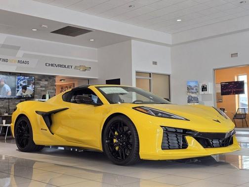 Yellow 2025 Chevrolet Corvette Z06
