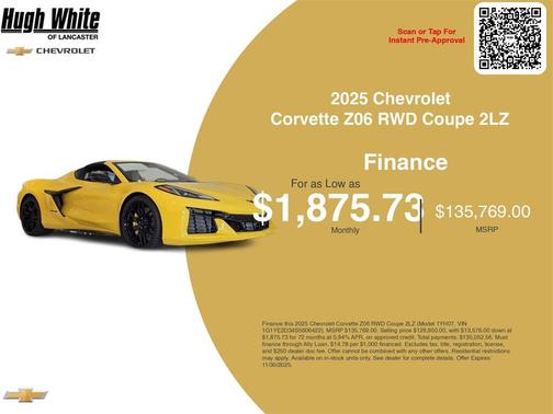 2025 Chevrolet Corvette Z06