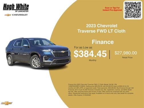 2023 Chevrolet Traverse LT Cloth