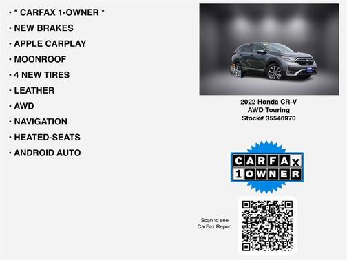 2022 Honda CR-V Touring
